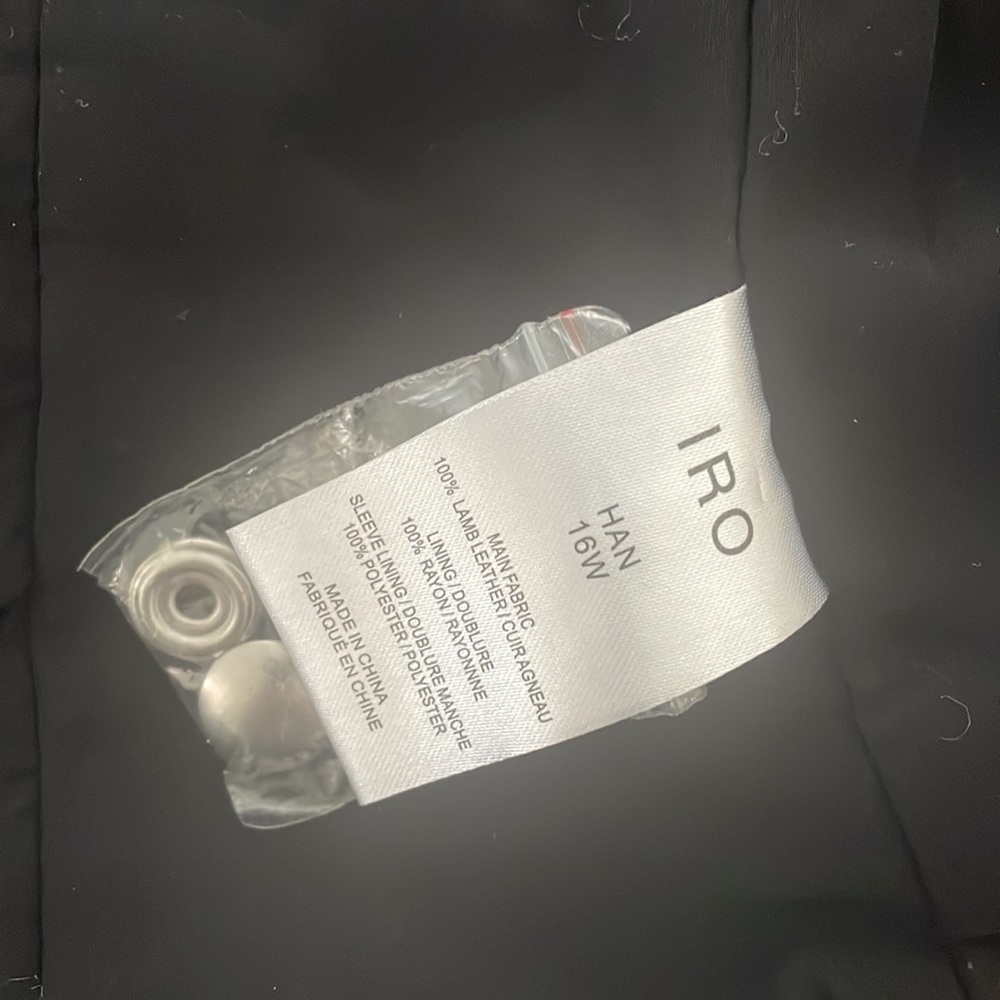 Iro Leather Jacket - image 3